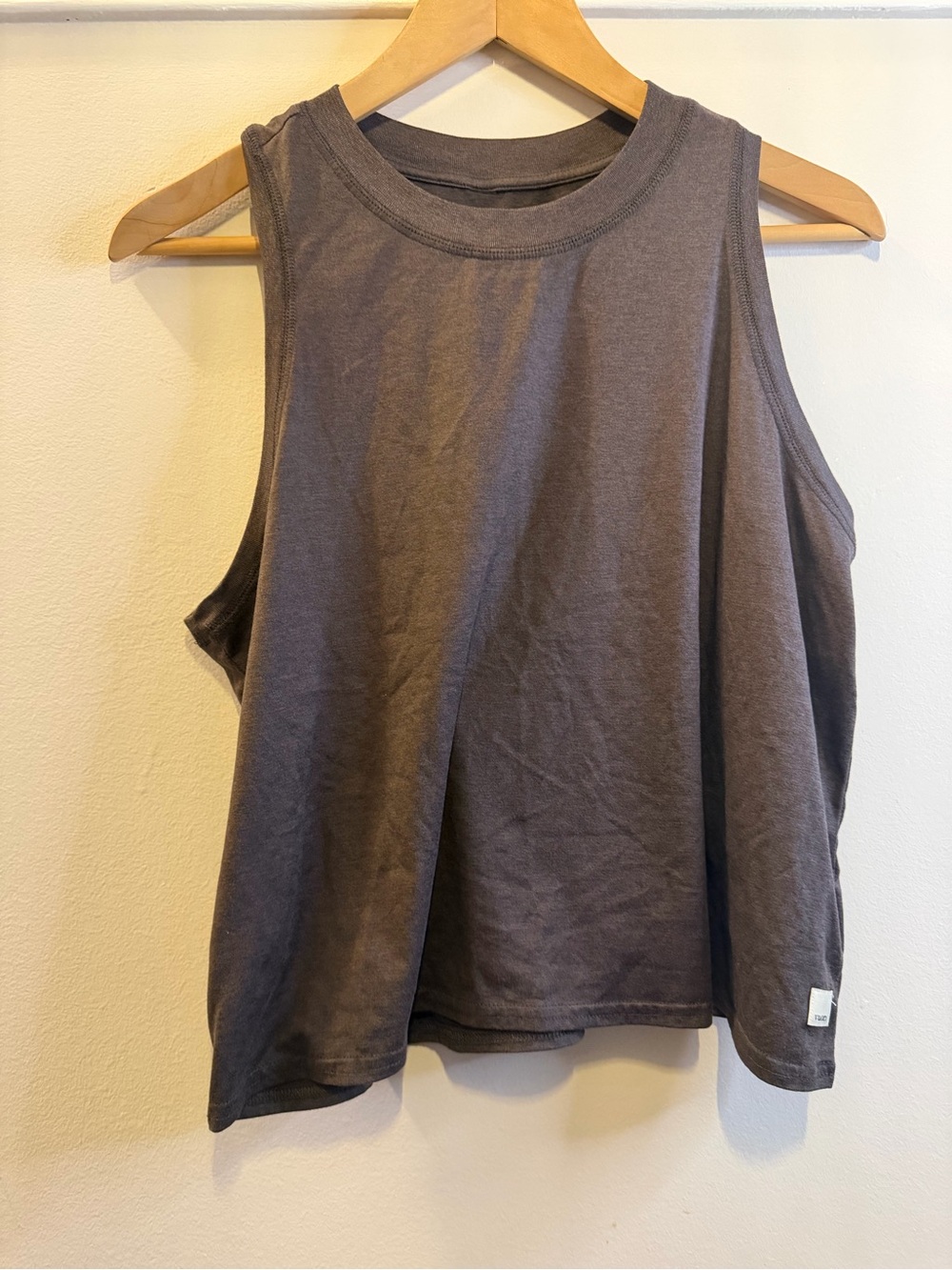 Vuori Relaxed heather purple gray Tank Top activewear Athleisure